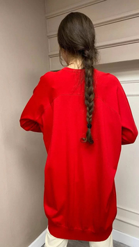 İnvee 6283 Kırmızı Yusufçuk Hırka
