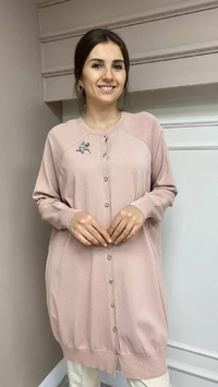 İnvee 6283 Somon Yusufçuk Hırka
