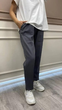 İnvee 6315 Koyu Gri Havuç Pantolon