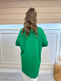 İnvee 6367 Benetton Yanı Renkli Şerit Detaylı Triko