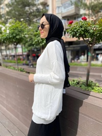 İnvee 6419 Ekru Caz Tunik