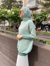 İnvee 6419 Limon Küfü Caz Tunik