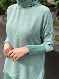 İnvee 6419 Limon Küfü Caz Tunik