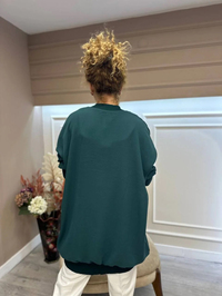 İnvee 6419 Zümrüt Caz Tunik