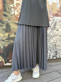 İnvee 6466 Antrasit Pilise Etek