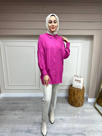 İnvee 6638 Fuşya Gömlek