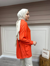 İnvee 6638 Oranj Gömlek