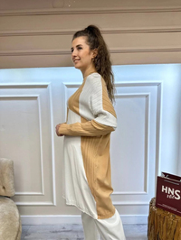 İnvee 6648 Nohut Triko Tunik