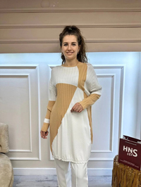İnvee 6648 Nohut Triko Tunik