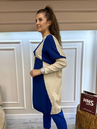 İnvee 6648 Vanilya Triko Tunik