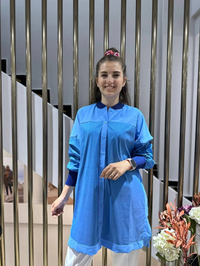 İnvee 6652 Açık Mavi Gömlek Tunik