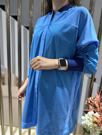İnvee 6652 Açık Mavi Gömlek Tunik
