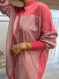 İnvee 6652 Fuşya Gömlek Tunik