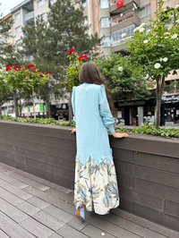 İnvee 6653 İndigo Elbise