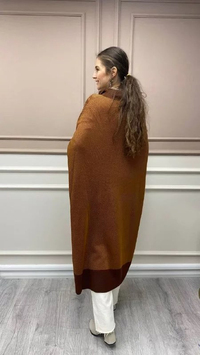 İnvee 6693 Taba Yarasa Kol Hırka