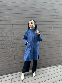 İnvee 6714 İndigo Yağmurluk Kap