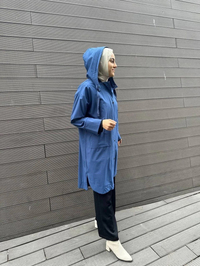 İnvee 6714 İndigo Yağmurluk Kap