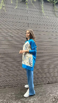 İnvee 6723 Turkuaz Tunik