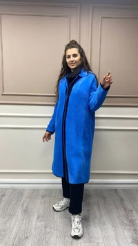 İnvee 6733 Mavi Angora Hırka