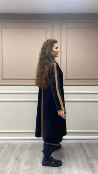 İnvee 6733 Siyah Angora Hırka