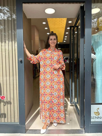 İnvee 6782 Fuşya Yanı Yırtmaçlı Kap