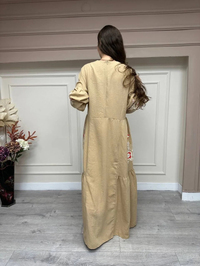 İnvee 6784 Camel Elbise