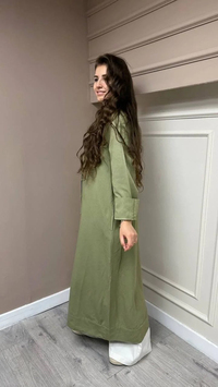 İnvee 6785 Küfrengi Keten Kap
