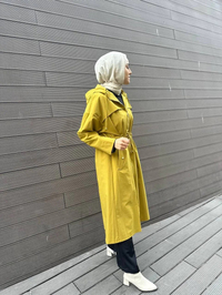İnvee 6830 Hardal Şapkalı Kap