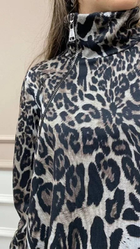 İnvee 6839 Siyah Leopar Takım