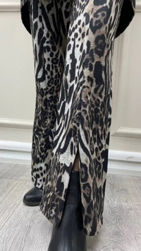 İnvee 6839 Siyah Leopar Takım