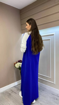 İnvee 6853 Sax Penye Elbise