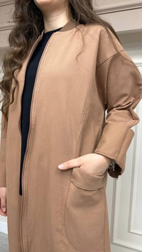 İnvee 6855 Camel Fermuarlı Kap