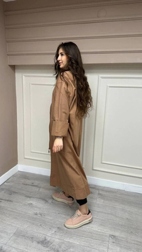 İnvee 6855 Camel Fermuarlı Kap