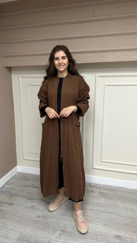 İnvee 6855 Kahve Fermuarlı Kap