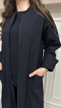 İnvee 6855 Siyah Fermuarlı Kap