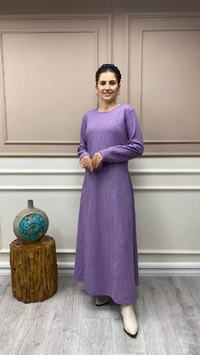 İnvee 6856 Lila Elbise