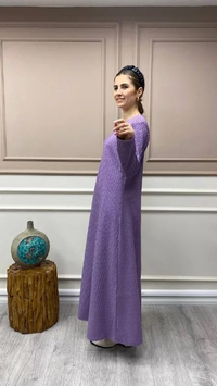 İnvee 6856 Lila Elbise