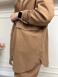 İnvee 6858 Camel Ceket