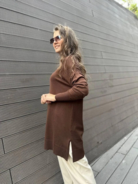 İnvee 6862 Kahve Merserize Triko