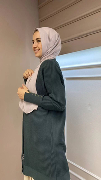 İnvee 6863 Limon Küfü Hırka