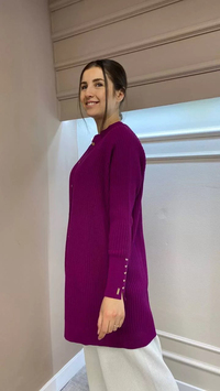 İnvee 6863 Menekşe Hırka