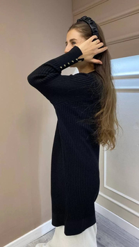 İnvee 6863 Siyah Hırka