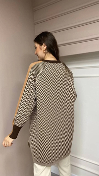 İnvee 6867 Kahve Triko