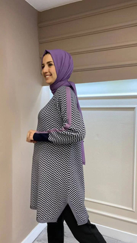 İnvee 6867 Lila Triko