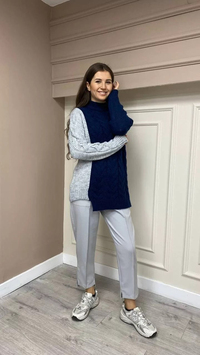 İnvee 6874 Lacivert Kazak