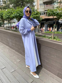 İnvee 6897 Mavi Düğmeli Kap