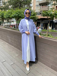 İnvee 6897 Mavi Düğmeli Kap