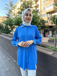 İnvee 6926 Sax Penye Tunik