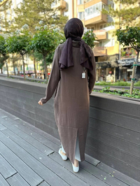 İnvee 6961 Kahve Fermuarlı Kap