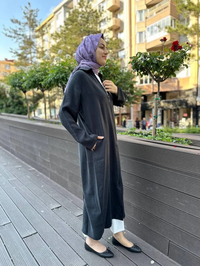 İnvee 6961 Siyah Fermuarlı Kap